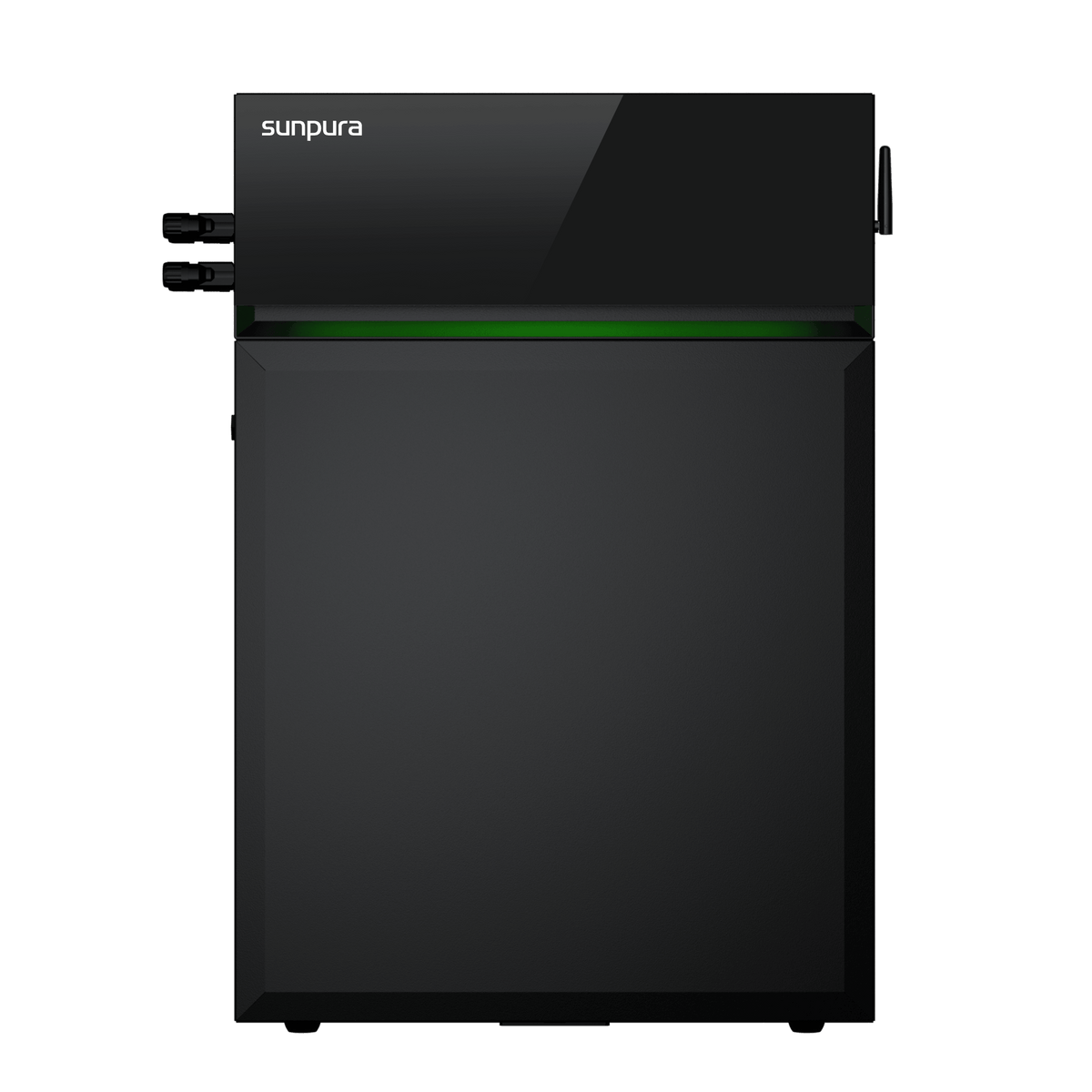 Illustration : Sunpura S4800. Le tableau présente les configurations de capacité d’un système complet.