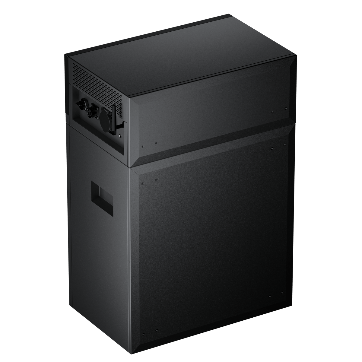 Batterie solaire Sunpura S4800 4,8 kWh vue arrière avec connexions
