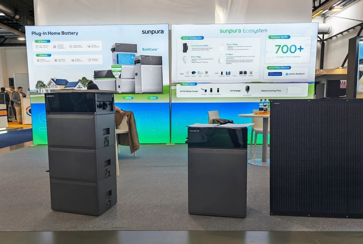 Stand Sunpura à Solar Solutions Vienne 2026