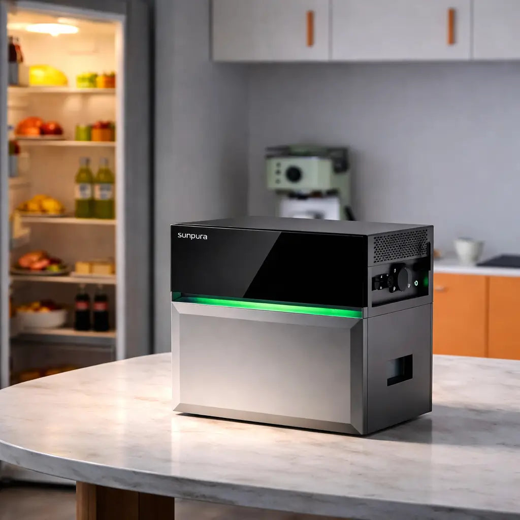Sunpura S2400 dans un intérieur résidentiel