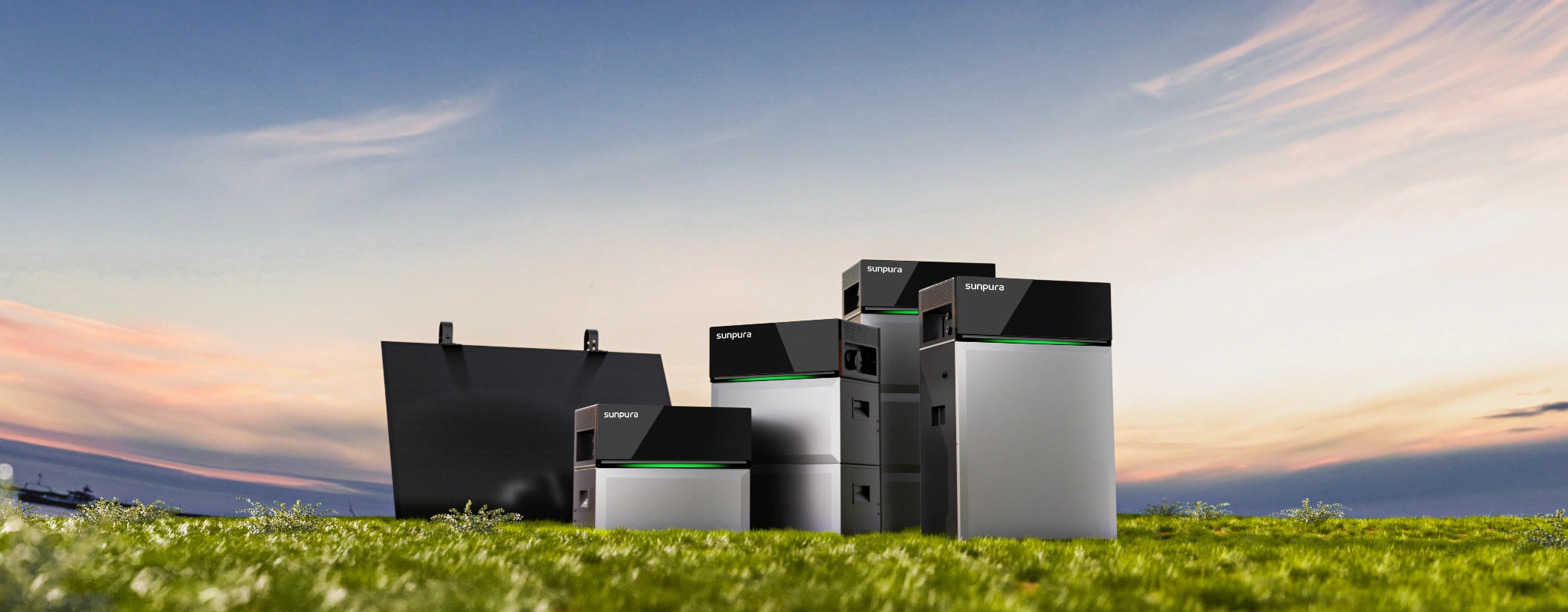 Sunpura S2400 et S2400 AC avec panneaux solaires